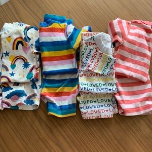 HANNA ANDERSSON Unisex Short Pajamas - 4 Pairs